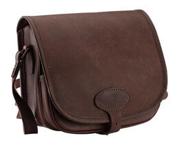 Bold leather cartridge bag