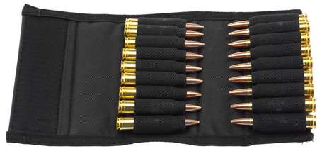 Black nylon case for 18 large hunting balls