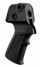 Grip with adapter for Turkish shotgun stock tube