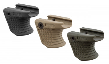 Vertical front grip with M-LOK attachment