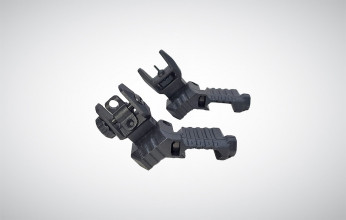 Photo DLG184-1 Flip-Up sights inclined at 45° DLG for AR15