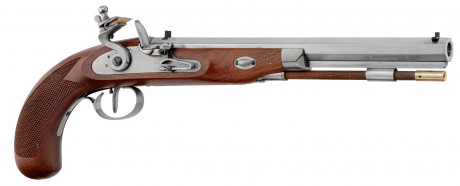 Photo DPS306-01 Pistolet Charles Moore Target à silex cal. 44