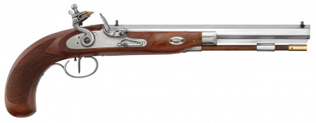 Photo DPS306-03 Pistolet Charles Moore Target à silex cal. 44