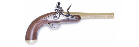 Photo DPS32950-01.jpg Pistolet Queen Anne Navy Brass cal. .50 silex