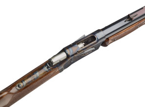 Photo DPS935045-01.jpg Carabine Pedersoli Silver Spur .45 Long Colt – Pump Action