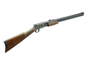 Photo DPS935045-02.jpg Carabine Pedersoli Silver Spur .45 Long Colt – Pump Action