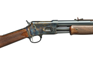 Photo DPS935045-05.jpg Carabine Pedersoli Silver Spur .45 Long Colt – Pump Action