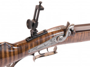 Photo DPSL219500-02.jpg Davide Pedersoli Tryon Target Luxe .50 caliber rifle