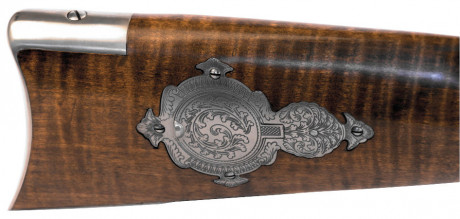 Photo DPSL219500-03.jpg Davide Pedersoli Tryon Target Luxe .50 caliber rifle