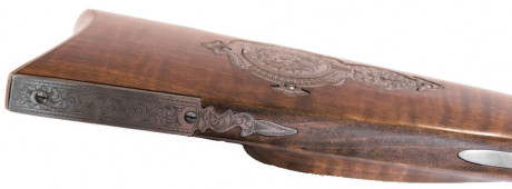 Photo DPSL219500-04.jpg Davide Pedersoli Tryon Target Luxe .50 caliber rifle