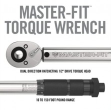 Photo EN10025-4 Kit for AR15 REAL AVID MASTER-FIT Torque wrench + 12 pieces