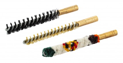 Set of three rifled gun brushes - M3 fem.