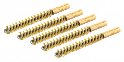 Photo EN2035-V Brass spiral swabs from 5.5 mm to 12 mm