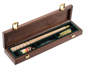 Cleaning box for smooth rifle