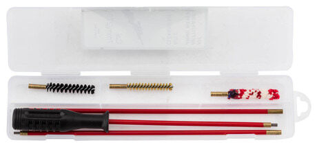 Compartmentalized plastic box for rifled gun ...