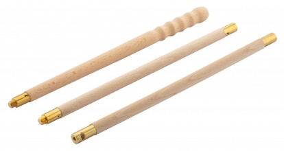 Photo EN2915-2 Wood cleaning rod for cannons (3 pieces)