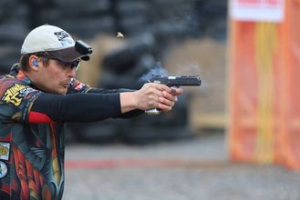 Photo Eric Grauffel-Oreillettes actives Shothunt Spéciales Tir - Bleues