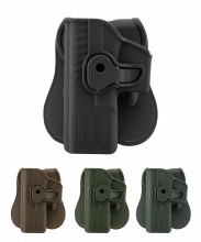 Quick Release rigid holster for left-handed Glock ...