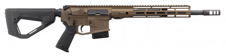 Photo HA355-2 Rifle type AR15 HERA ARMS model SRB Bronze 14.5''