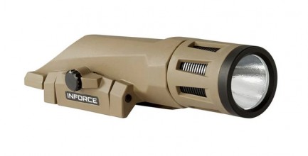 Photo IF71005DE-1 INFORCE WMLx WHITE / IR long gun tactical flashlight