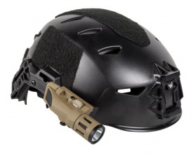 Photo IF75001DE-1 INFORCE HML WHITE / IR Helmet Tactical Light
