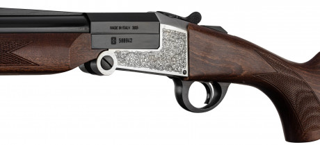 Photo IN181-03.jpg Fusil monocoup pliant Cal. 12/76 - Investarm modèle 80 LS