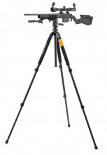 KJI K700 Aluminum Shooting Tripod Combo with ...