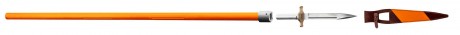 Photo LC0176-1 Hunting spear HOURVARI the orange handle tracker