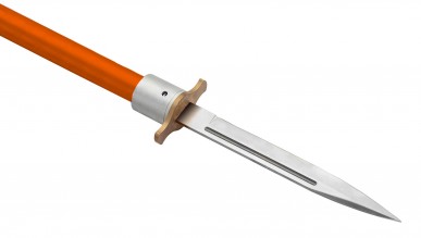 Photo LC0176-2 Hunting spear HOURVARI the orange handle tracker