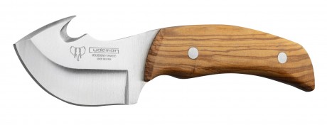 Photo LC0252-1 Cudeman stripping knife olive handle