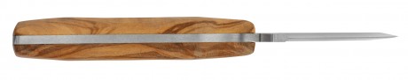 Photo LC0252-5 Cudeman stripping knife olive handle