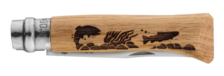 Photo LC257-03.jpg Opinel Couteau N°8 VRI Animalia Poisson