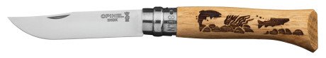 Photo LC257-05.jpg Opinel Couteau N°8 VRI Animalia Poisson