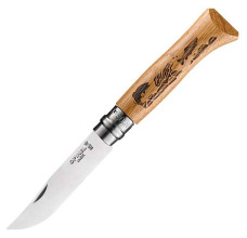 Opinel Knife No. 8 VRI Animalia Fish