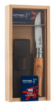 Photo LC280-20.jpg Couteau de poche Opinel n°8 Olivier + étui Alpine