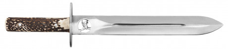 Photo LC3726-02.jpg Hunting knife with deer handle