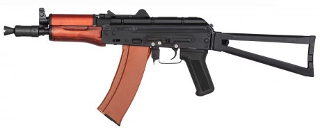 Réplique AEG AKS-74U acier et bois 1,0J
