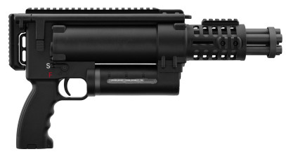 Photo LE1093-06.jpg WELL PRO Réplique Airsoft Minigun WE23-MINI