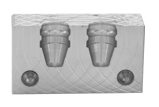 Photo LE203-05.jpg Lee Precision - Moule à balle Semi Wad Cutter double cavité