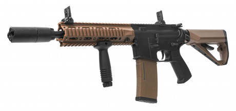 Photo LE2030-04.jpg Replica AEG Arcturus LWT MK-2 CQB 10' Sport Bi-tone