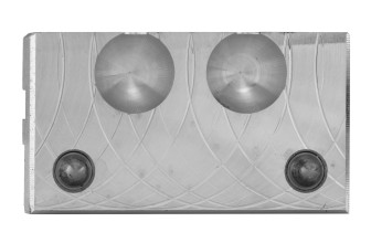 Photo LE572-02.jpg Lee Precision - Moule à balle ronde double cavité (Poudre Noire)