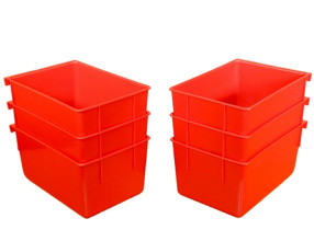 Lot de 6 bacs de rangement suspendus Lee ...