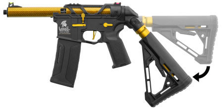 Photo LE9077-05.jpg Réplique AEG Lancer Tactical X AIRTAC GEN 3 Or