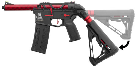Photo LE9080-05.jpg Réplique AEG Lancer Tactical X AIRTAC GEN 3 Rouge