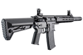 Photo LE9086-05.jpg Lancer Tactical MGC4 MK3 M4 AEG Noir