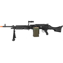 Photo LE9197-01.jpg LT MG240 WWII FULL METAL AEG NOIR AVEC MAGAZINE BOX !! PX NET !!