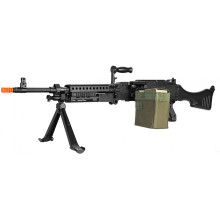 Photo LE9197-02.jpg LT MG240 WWII FULL METAL AEG NOIR AVEC MAGAZINE BOX !! PX NET !!