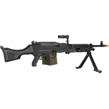 Photo LE9197-03.jpg LT MG240 WWII FULL METAL AEG NOIR AVEC MAGAZINE BOX !! PX NET !!