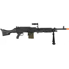 Photo LE9197-06.jpg LT MG240 WWII FULL METAL AEG NOIR AVEC MAGAZINE BOX !! PX NET !!