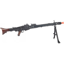 Photo LE9198-07.jpg Lancer Tactical MG42 AEG Real Wood